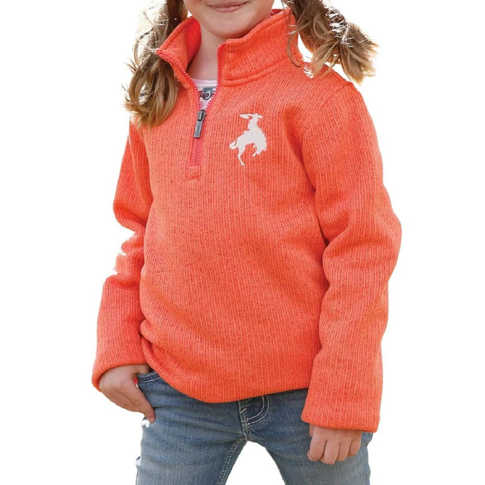 Cruel Girl's 1/4 Zip Bronc Pullover