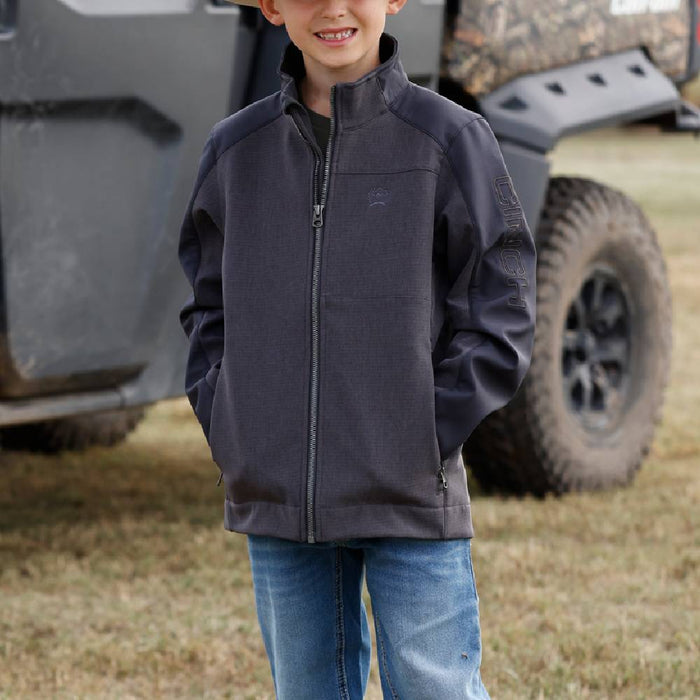 Cinch Boy's Bonded Jacket Brown