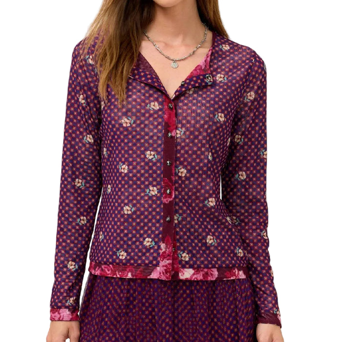 Johnny Was Caddey Reversible Cardigan