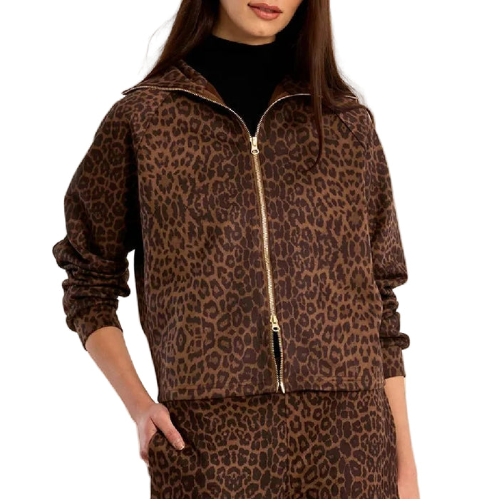Gabrielle Women's Dora Leopard Jacket