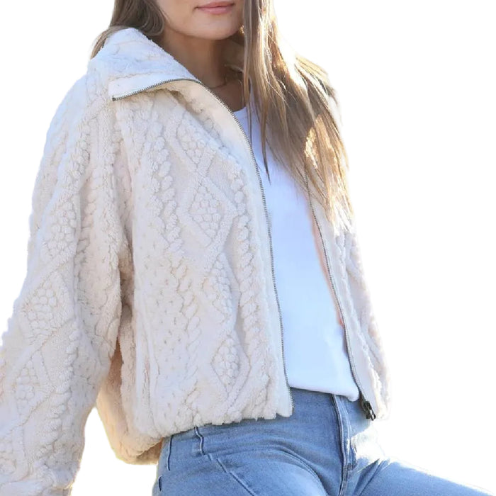 Dylan Women's So Cozy Cable Jacket