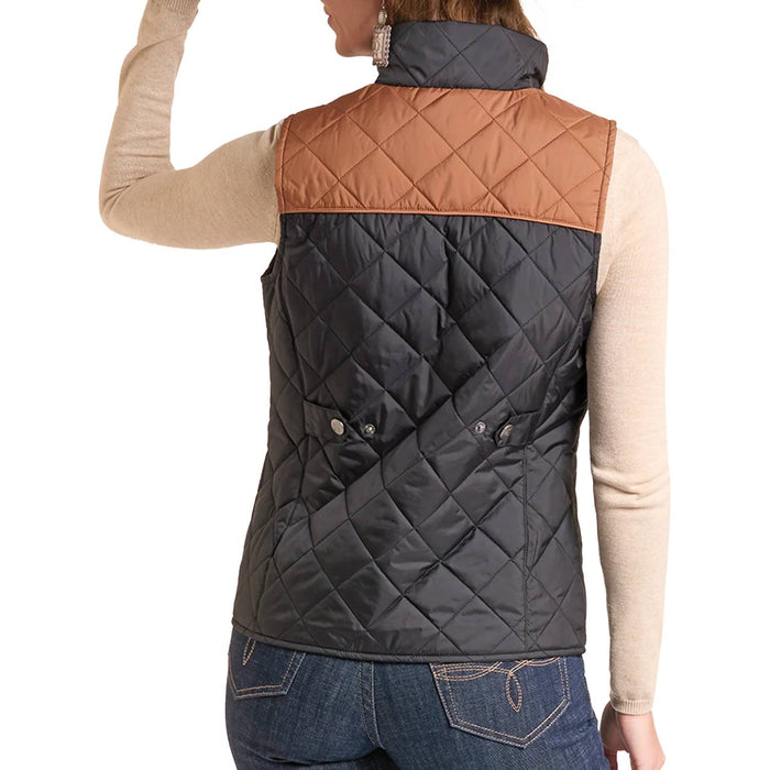 Panhandle Slim Women's Two Tone Quilted Vest