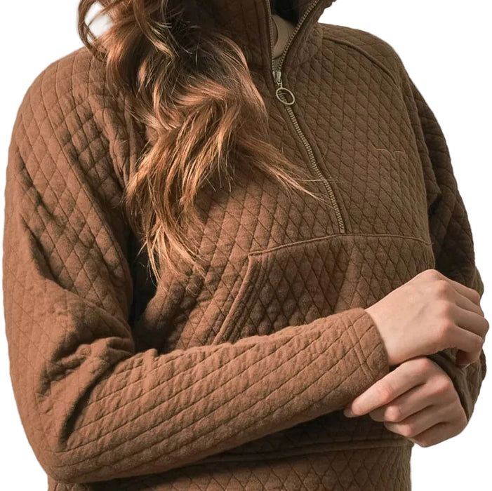 Kimes Ranch Women's 1/4 Zip Rita Quilted Sweater Pullover