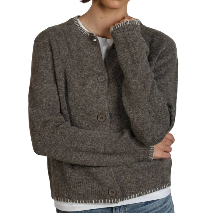 Dylan Women's Classic Crewneck Cardigan