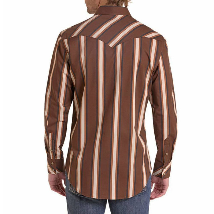 Rock & Roll Denim Men's Reflex Western Stripe Snap Shirt