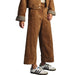 Women's Suede Wide Leg Pant WOMEN - Clothing - Pants & Leggings Miou Muse