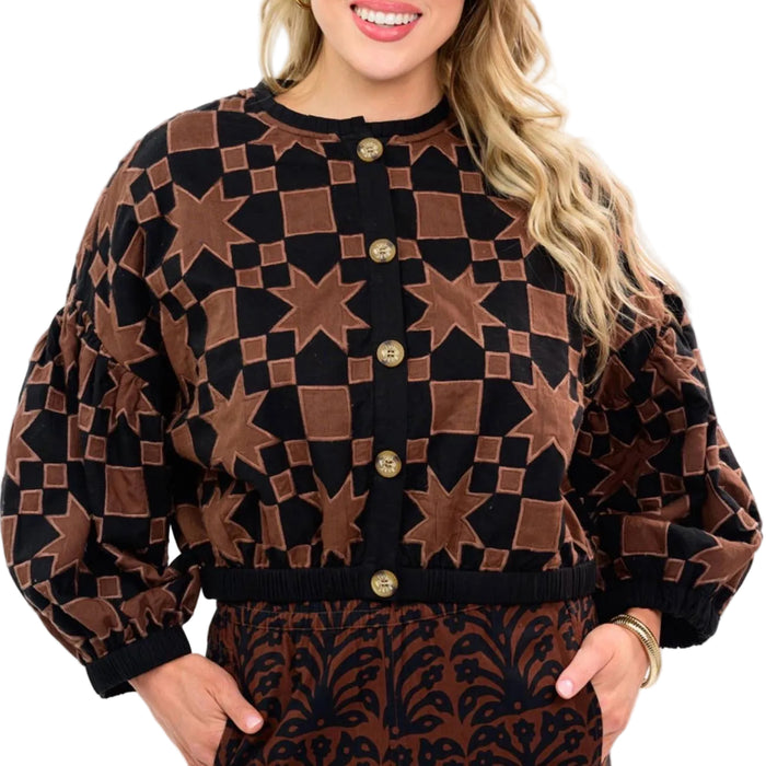 Ivy Jane Quilted Star Jacket