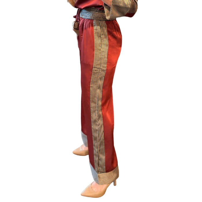 Women's Satin Stripe Pant