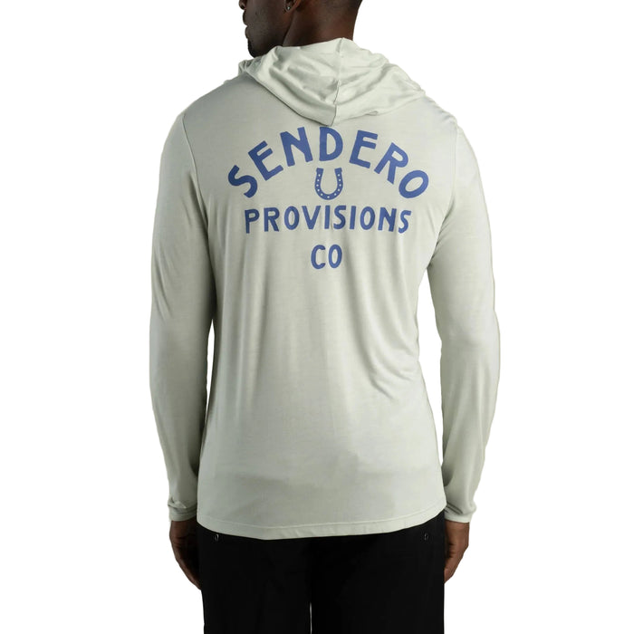 Sendero Men's LS Yucatan Bamboo Tech Hoodie