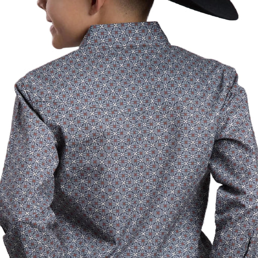 Roper Boy's Western Snap Shirt KIDS - Boys - Clothing - Shirts - Long Sleeve Shirts Roper Apparel & Footwear