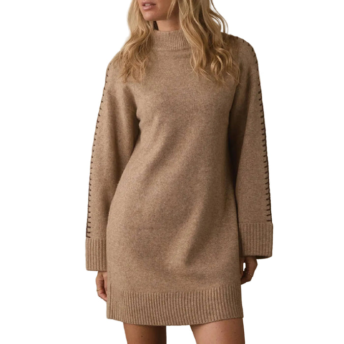 The Normal Brand Women's Craft Stitch Sweater Dress WOMEN - Clothing - Dresses The Normal Brand
