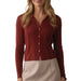 The Normal Brand Women's Ravello Knit Button Up WOMEN - Clothing - Tops - Long Sleeved The Normal Brand