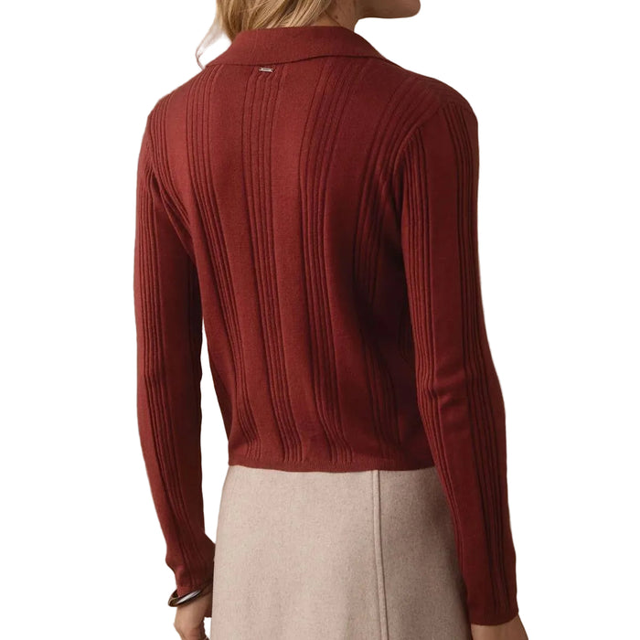 The Normal Brand Women's Ravello Knit Button Up WOMEN - Clothing - Tops - Long Sleeved The Normal Brand