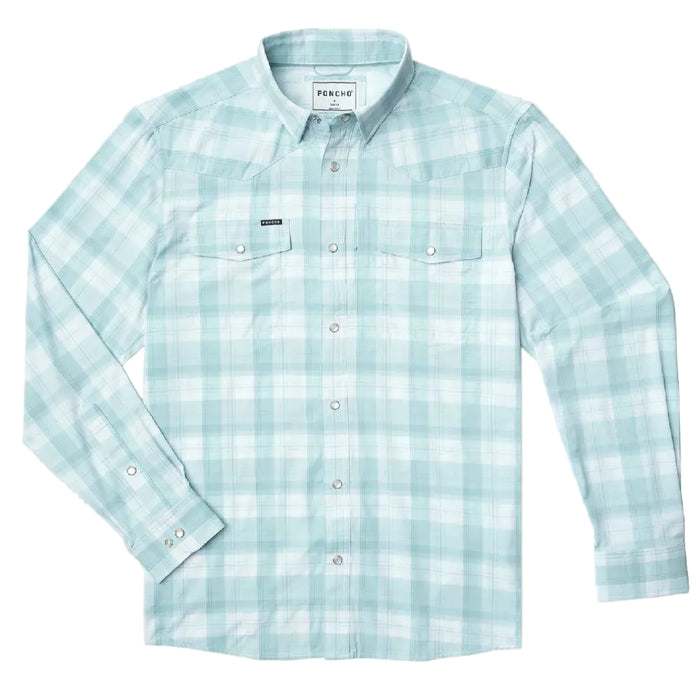 Poncho The Billings Western Shirt - Slim Fit MEN - Clothing - Shirts - Long Sleeve Poncho Outdoors