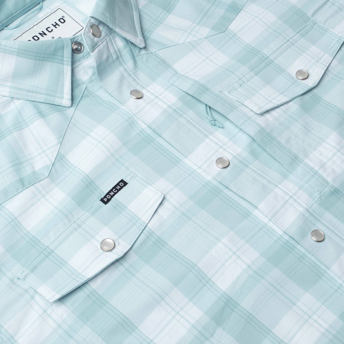 Poncho The Billings Western Shirt - Slim Fit MEN - Clothing - Shirts - Long Sleeve Poncho Outdoors