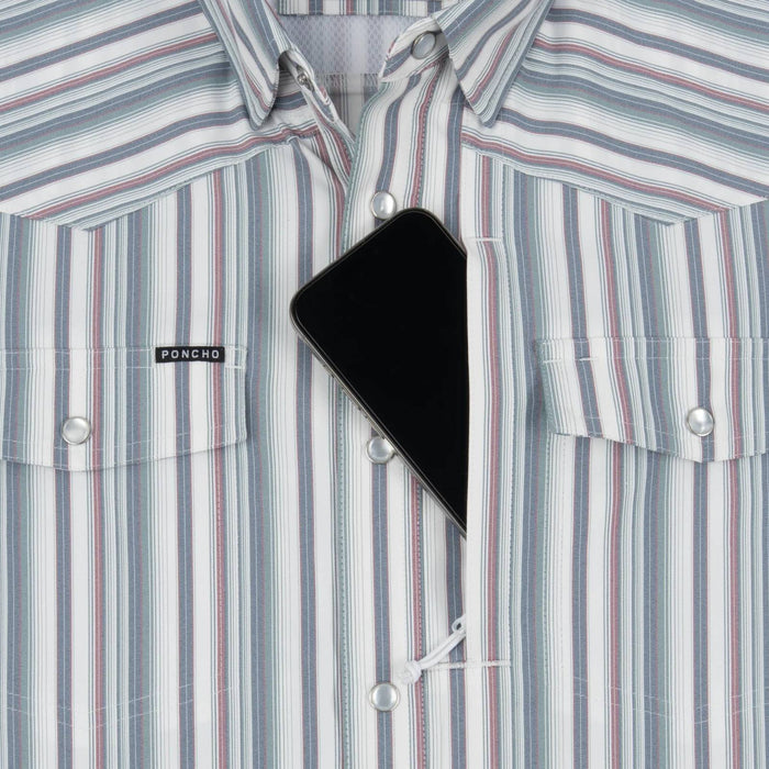 Poncho The Hammer Down Western Shirt - Slim Fit MEN - Clothing - Shirts - Long Sleeve Poncho Outdoors
