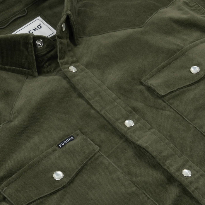 Poncho The Zilker Corduroy Western Shirt