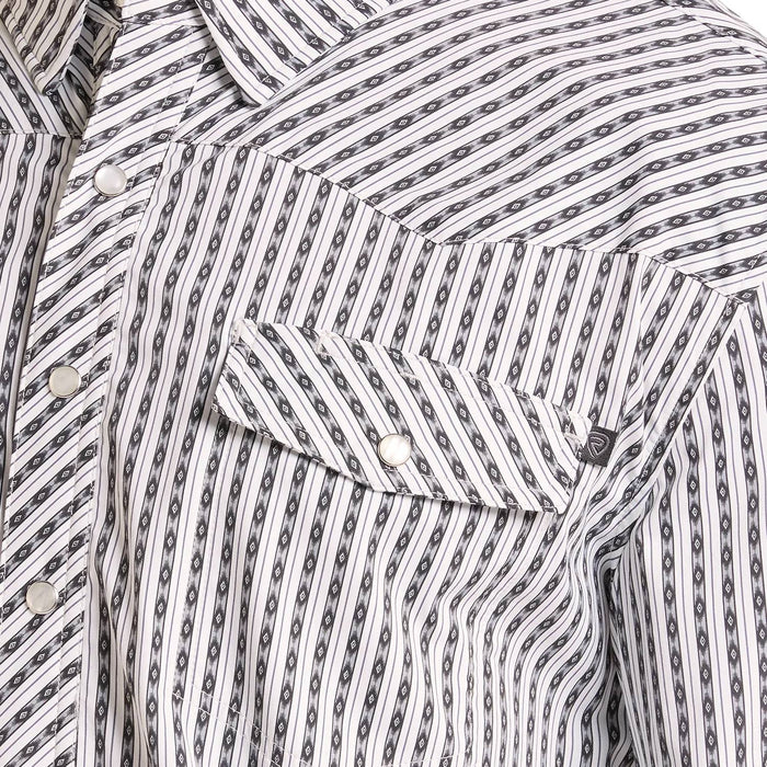 Rock & Roll Denim Tek Core Aztec Snap Shirt