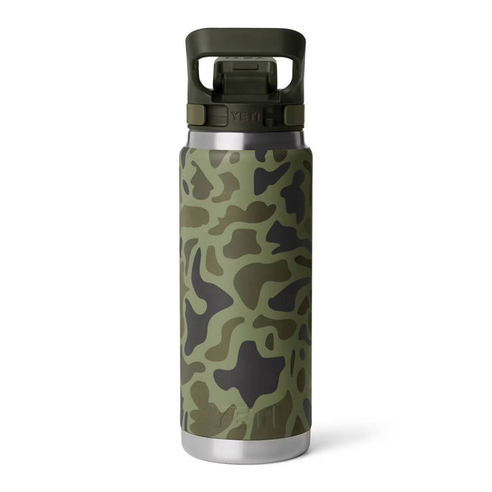 Yeti Rambler 26oz Flip Chug Bottle - Olive Camo