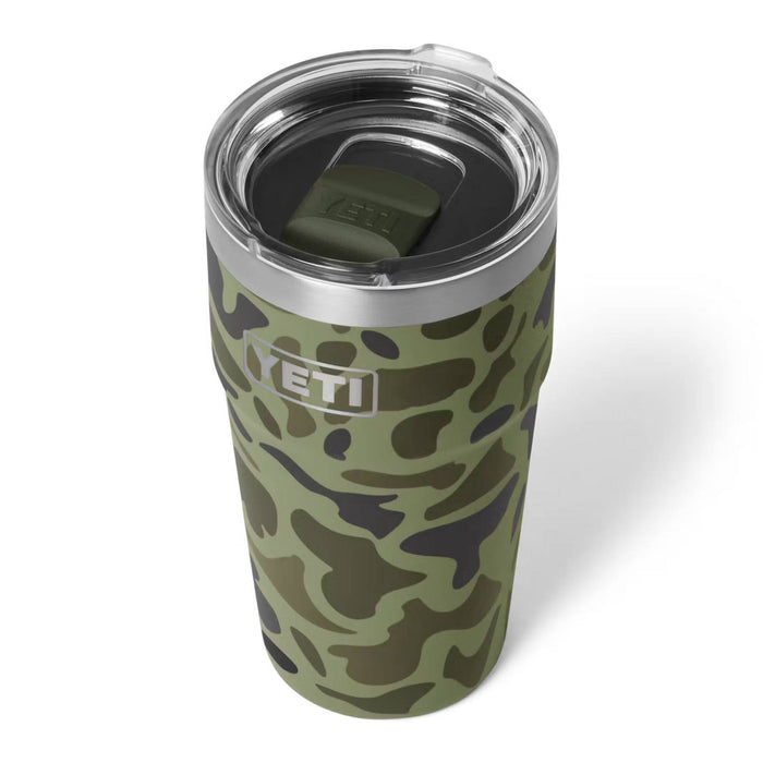 Yeti Rambler 20oz Stackable Cup - Olive Camo