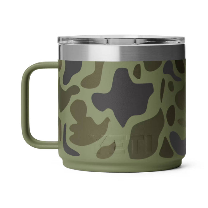 Yeti Rambler 14oz Mug - Olive Camo