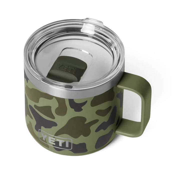 Yeti Rambler 14oz Mug - Olive Camo