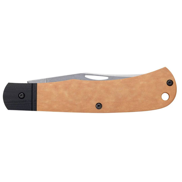 Case Crossroad Maple Valley Richlite w/Black G-10 XR Texas Trapper