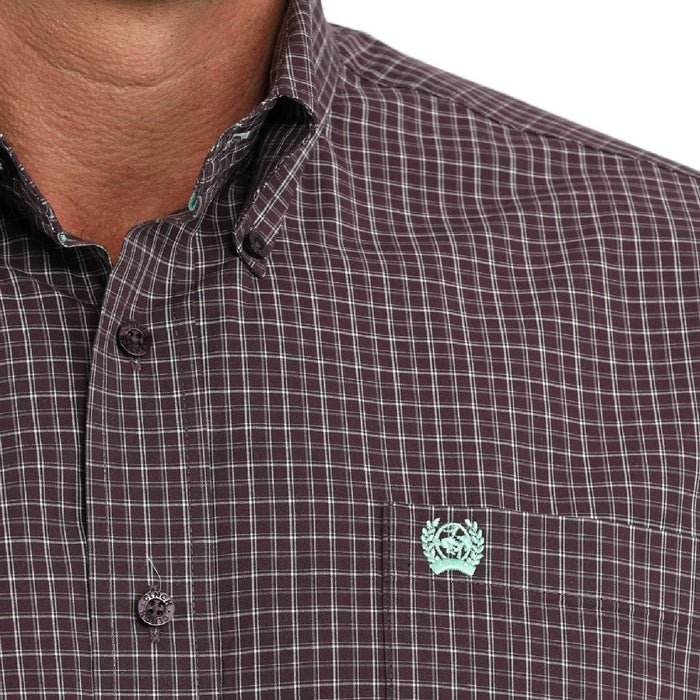Cinch Men's Plaid Button Shirt