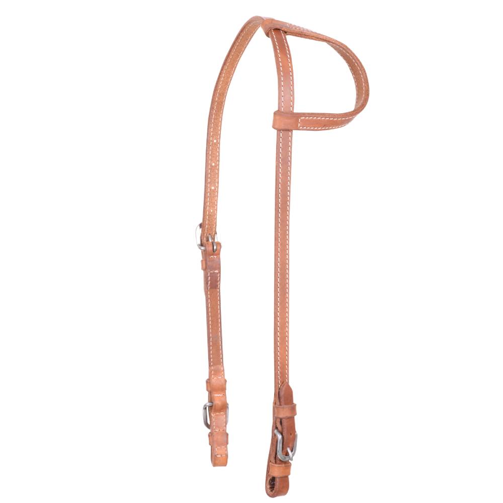 Cashel Stitched Slip Ear Headstall With Buckle Ends Tack - Headstalls Cashel   