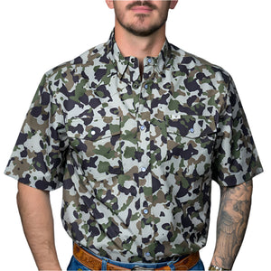 Ferrell Brand Camo 2.0 Snap Shirt MEN - Clothing - Shirts - Short Sleeve Ferrell Brand