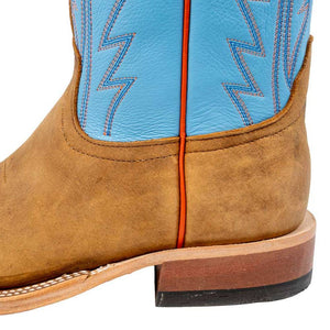 Anderson Bean Men's Natural Brahma Bison Boot - Teskey's Exclusive MEN - Footwear - Exotic Western Boots Anderson Bean Boot Co.   