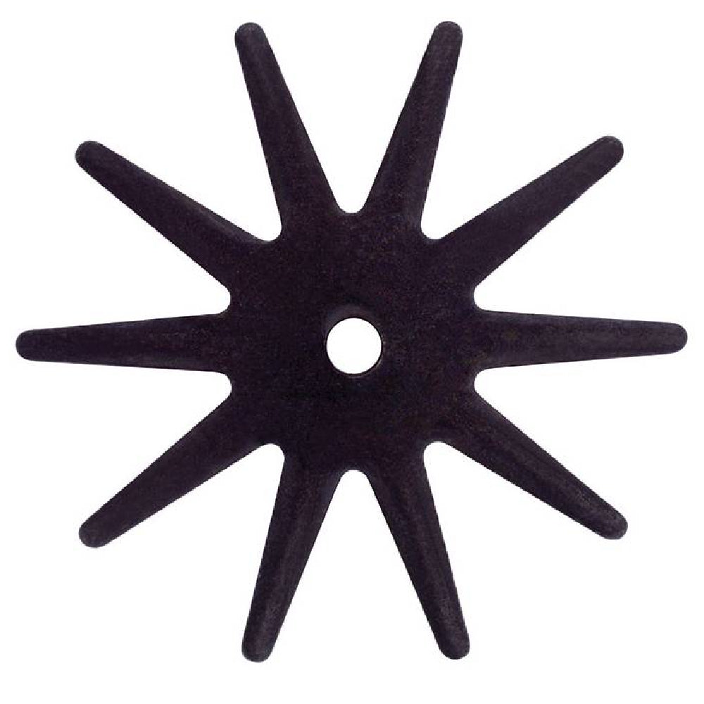 Black 10 Point Rowel Tack - Conchos & Hardware Partrade