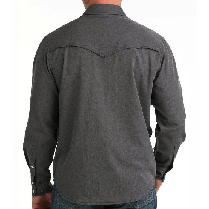 Cinch Men's Stretch Ripstop Camp Snap Shirt MEN - Clothing - Shirts - Long Sleeve Cinch