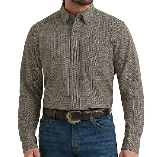 Wrangler Men's Cody Johnson Classic Fit Print Button Down MEN - Clothing - Shirts - Long Sleeve Wrangler