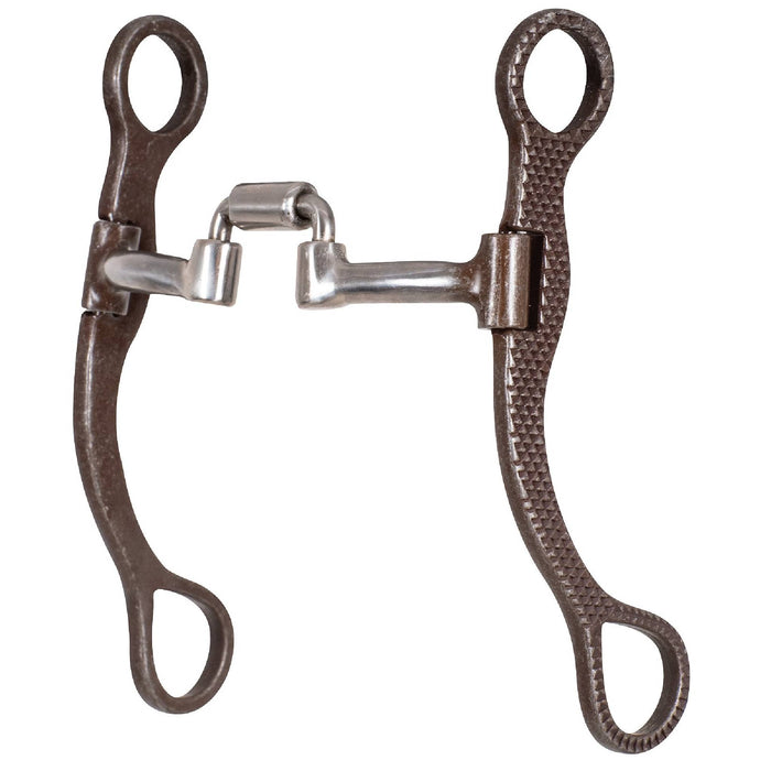 Classic Equine BitLogic 7-1/2" Cheek Rasp Low Port Barrel Bit