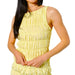 Naomi Light Yellow Smocked Tank WOMEN - Clothing - Tops - Sleeveless Pretty Garbage