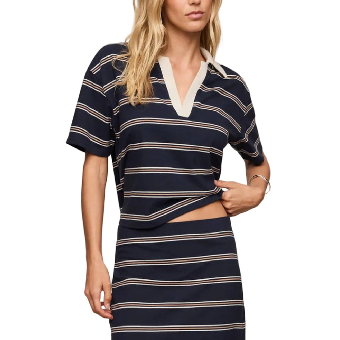 Z Supply Archer Stripe Polo - FINAL SALE WOMEN - Clothing - Tops - Short Sleeved Z Supply