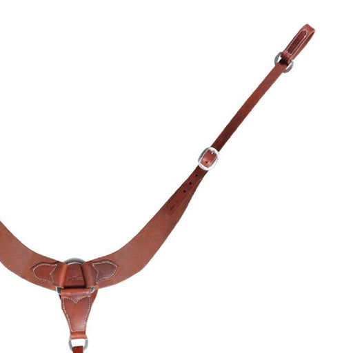 Professional's Choice Pulling Breast Collar Heavy Oiled Roughout Tack - Breast Collars Professional's Choice