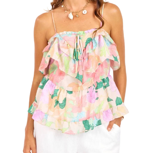 Sage the Label Bloom Revival Ruffle Cami WOMEN - Clothing - Tops - Sleeveless Sage The Label