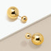 Gold Beaded Ear Jacket Stud Earring WOMEN - Accessories - Jewelry - Earrings Zenzii Jewelry