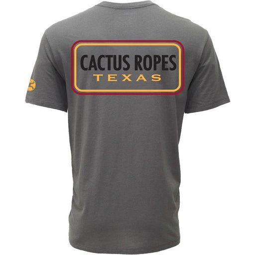 Cactus Ropes Tee Dark Grey MEN - Clothing - T-Shirts & Tanks Hooey