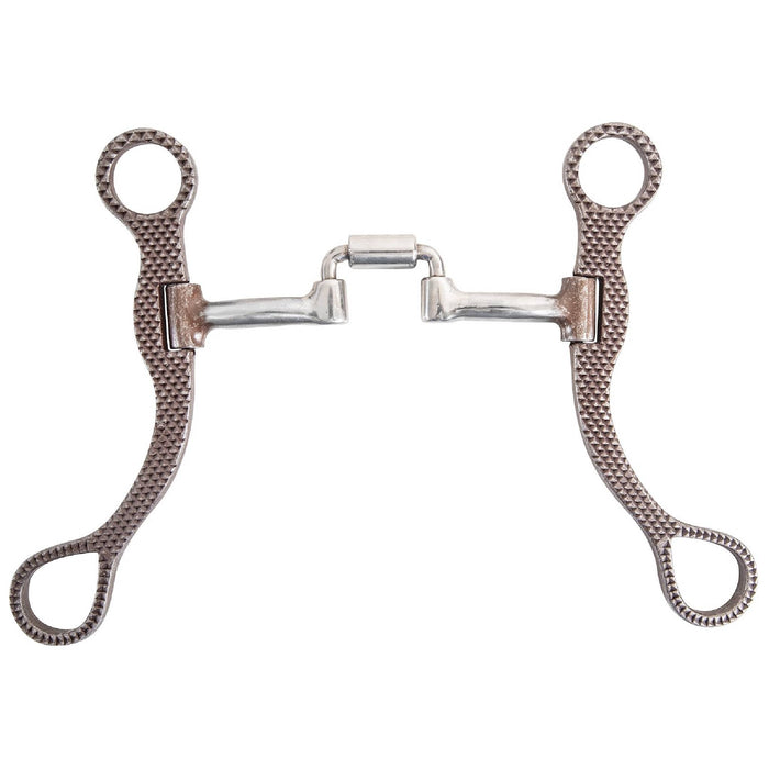 Classic Equine BitLogic 7-1/2" Cheek Rasp Low Port Barrel Bit