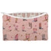 Thunderbird Boots Rose Small Makeup Bag ACCESSORIES - Luggage & Travel - Cosmetic Bags Ida Mae Home