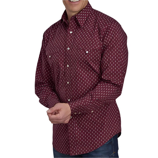 * Roper Men's Arrow Print Snap Shirt - FINAL SALE *Size 2XL MEN - Clothing - Shirts - Long Sleeve Roper Apparel & Footwear