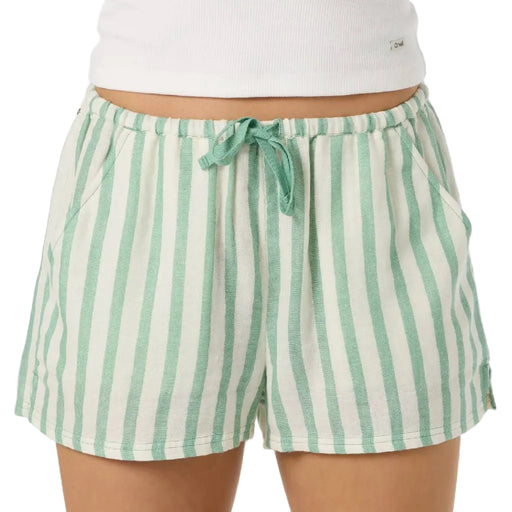 O'Neill Women's Brenda Green Stripe Shorts WOMEN - Clothing - Shorts O'Neill