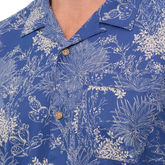 GameGuard Voyager Indigo Snap Shirt