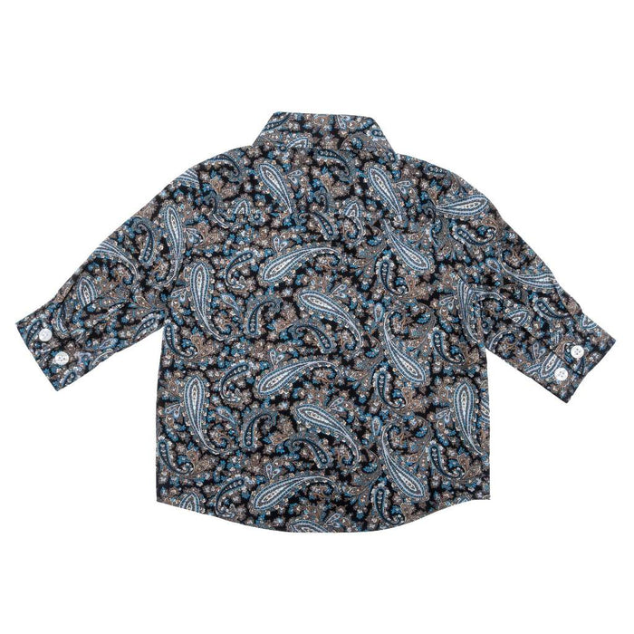 Cinch Baby Boy's Paisley Print Button Down Shirt KIDS - Boys - Clothing - Shirts - Long Sleeve Shirts Cinch