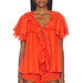 Show Me Your Mumu Rosalie Ruffle Top WOMEN - Clothing - Tops - Short Sleeved Show Me Your Mumu