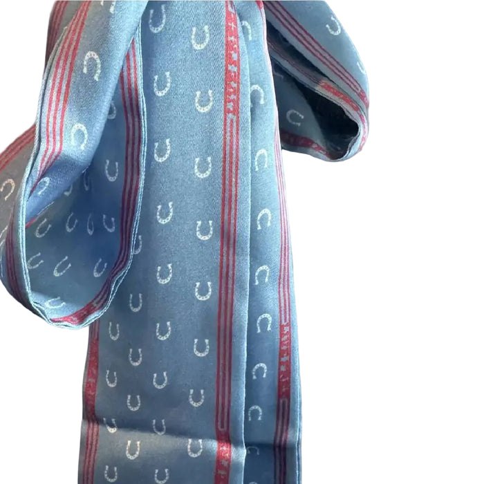 Fringe Scarves Live Free Twilly - Denim Blue