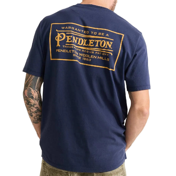 Pendleton Men's Deschutes Vintage Navy Graphic Tee